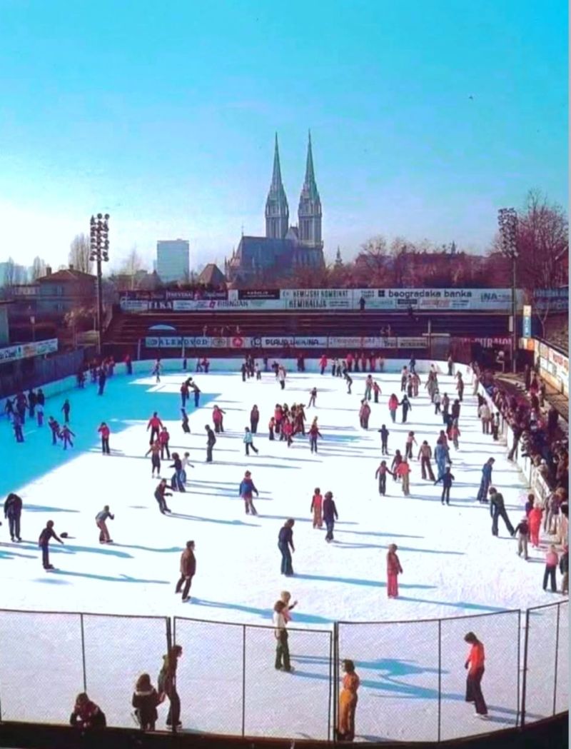 SRC Šalata, klizalište 1983. godine